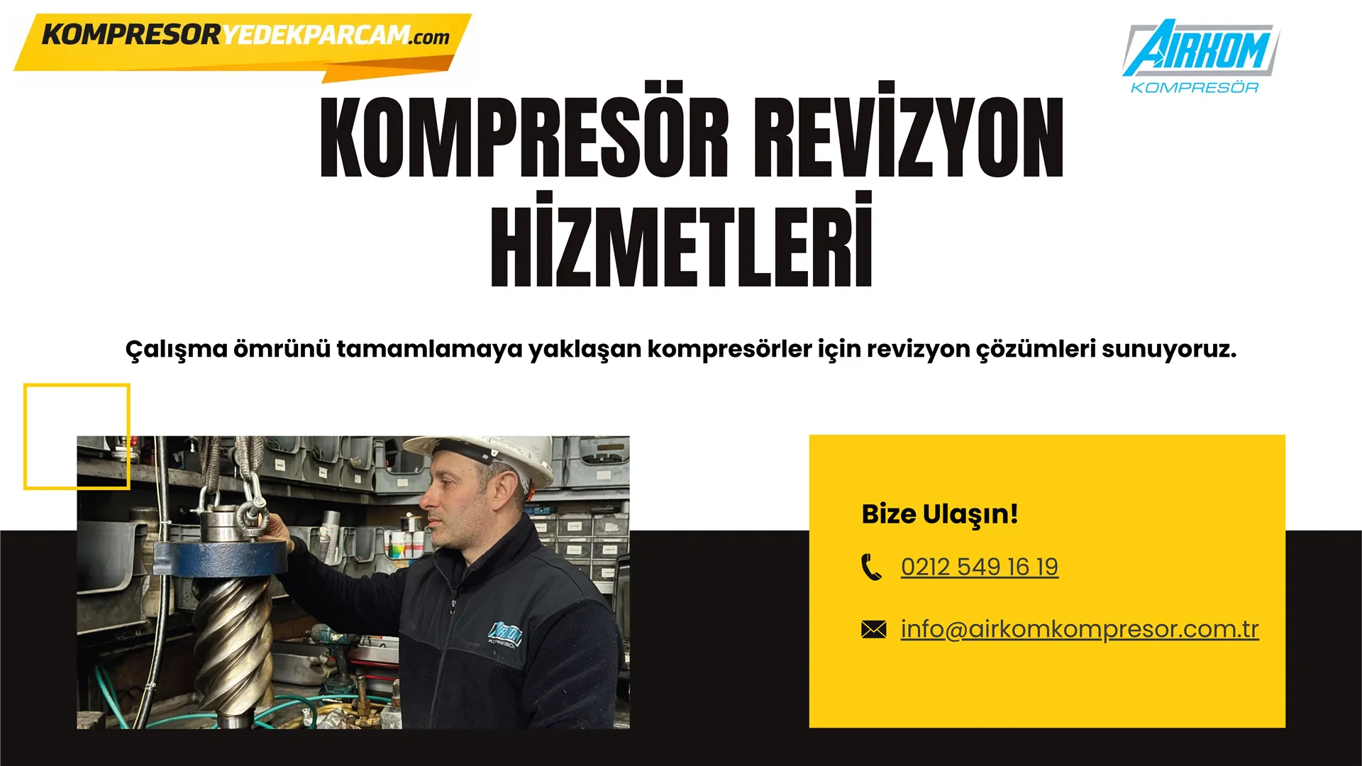 Kompresör Revizyon Hizmetleri