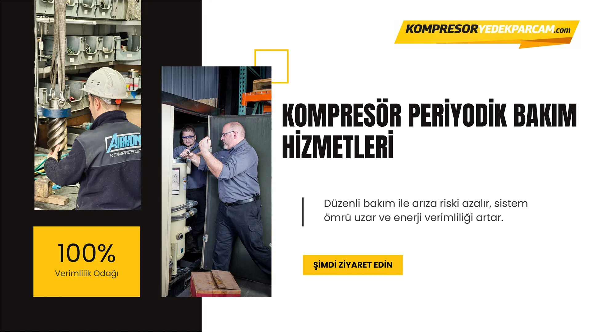 Kompresör Periyodik Bakım Hizmetleri