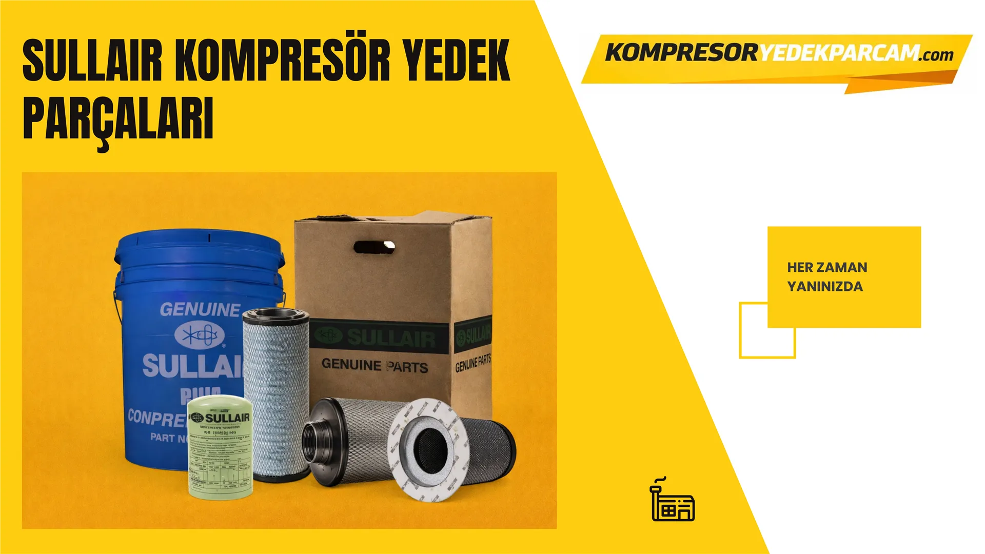 Sullair Yedek Parçaları
