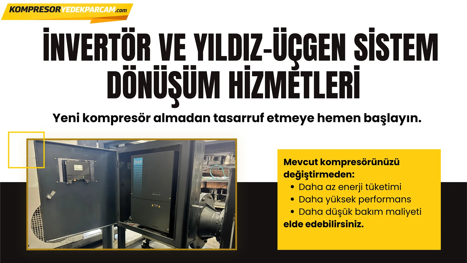 İnvertör (VSD) Uygulamaları